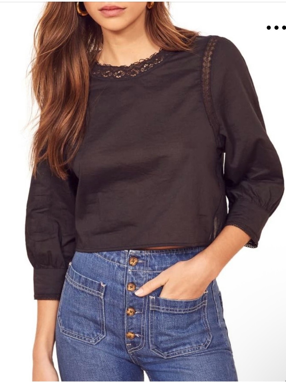 Reformation Lottie Blouse